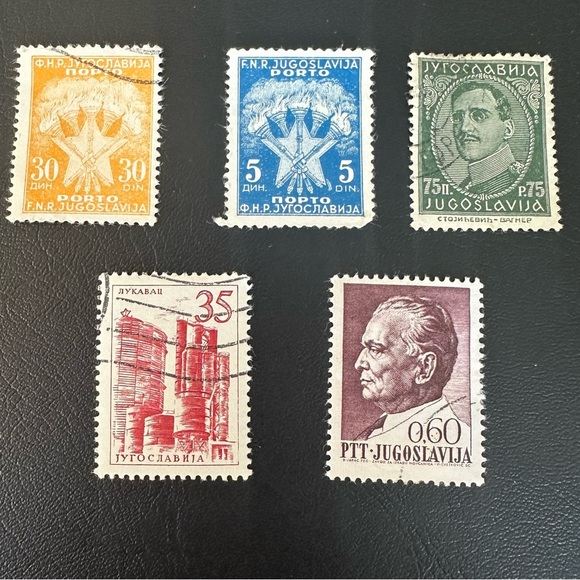 Cold War & WWII Era Europe Stamp Collection – Hungary, Poland, Yugoslavia, Czech - Picture 9 of 15